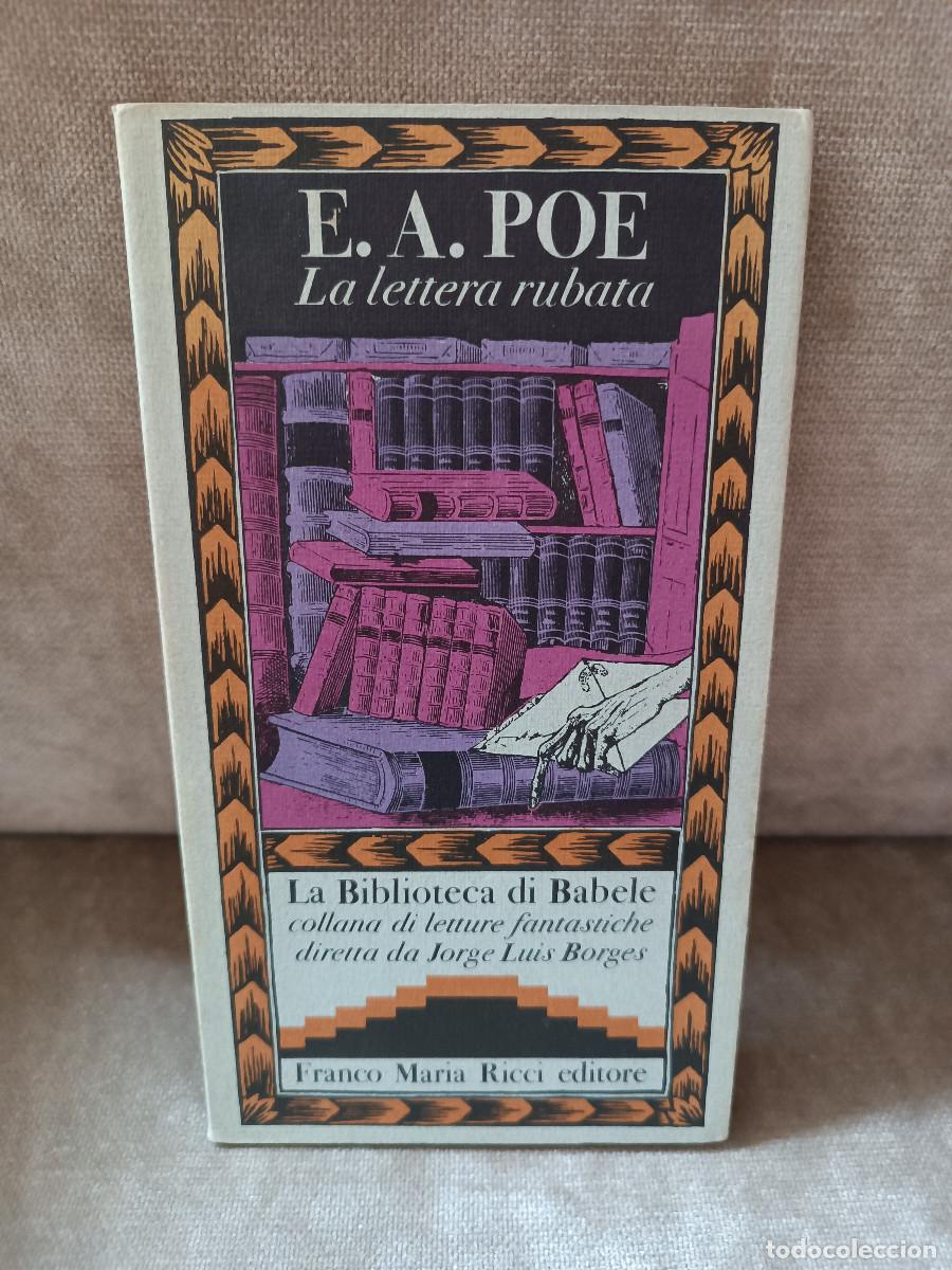 Libros de segunda mano: E. A. POE - LA LETTERA RUBATA - FRANCO MARIA RICCI, 1979 - LA BIBLIOTECA DI BABELE