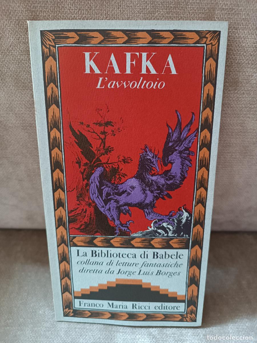 Libros de segunda mano: FRANZ KAFKA - L'AVVOLTOIO - FRANCO MARIA RICCI, 1978 - LA BIBLIOTECA DI BABELE