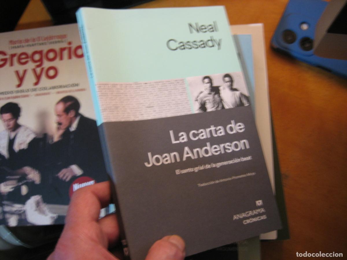 Libros de segunda mano: CARTA DE JOAN ANDERSON, LA - CASSADY, NEAL, ANAGRAMA