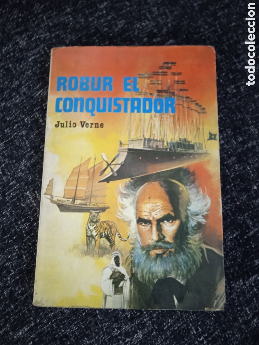 Libros de segunda mano: ROBUR EL CONQUISTADOR / JULIO VERNE -ED. VILMAR