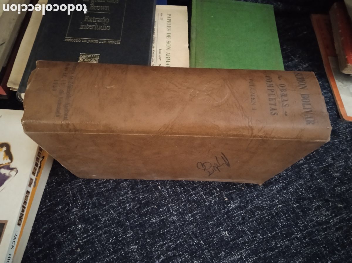 Libros de segunda mano: SIMON BOLIVAR. OBRAS COMPLETAS -ED. EDITORIAL LEX, LA HABANA 1950