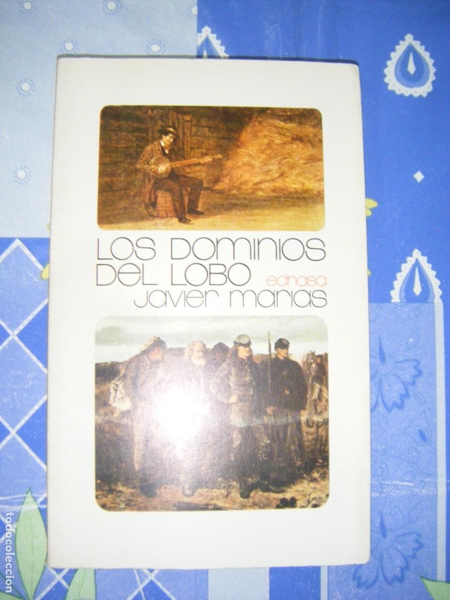 Libri di seconda mano: LOS DOMINIOS DEL LOBO - JAVIER MARIAS - EDHASA 1971