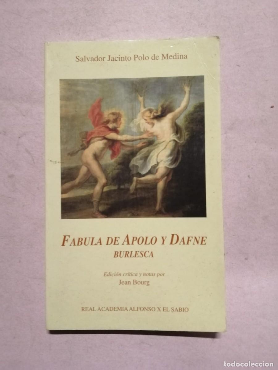 Libros de segunda mano: FABULA DE APOLO Y DAFNE, BURLESCA (JEAN BOURG)