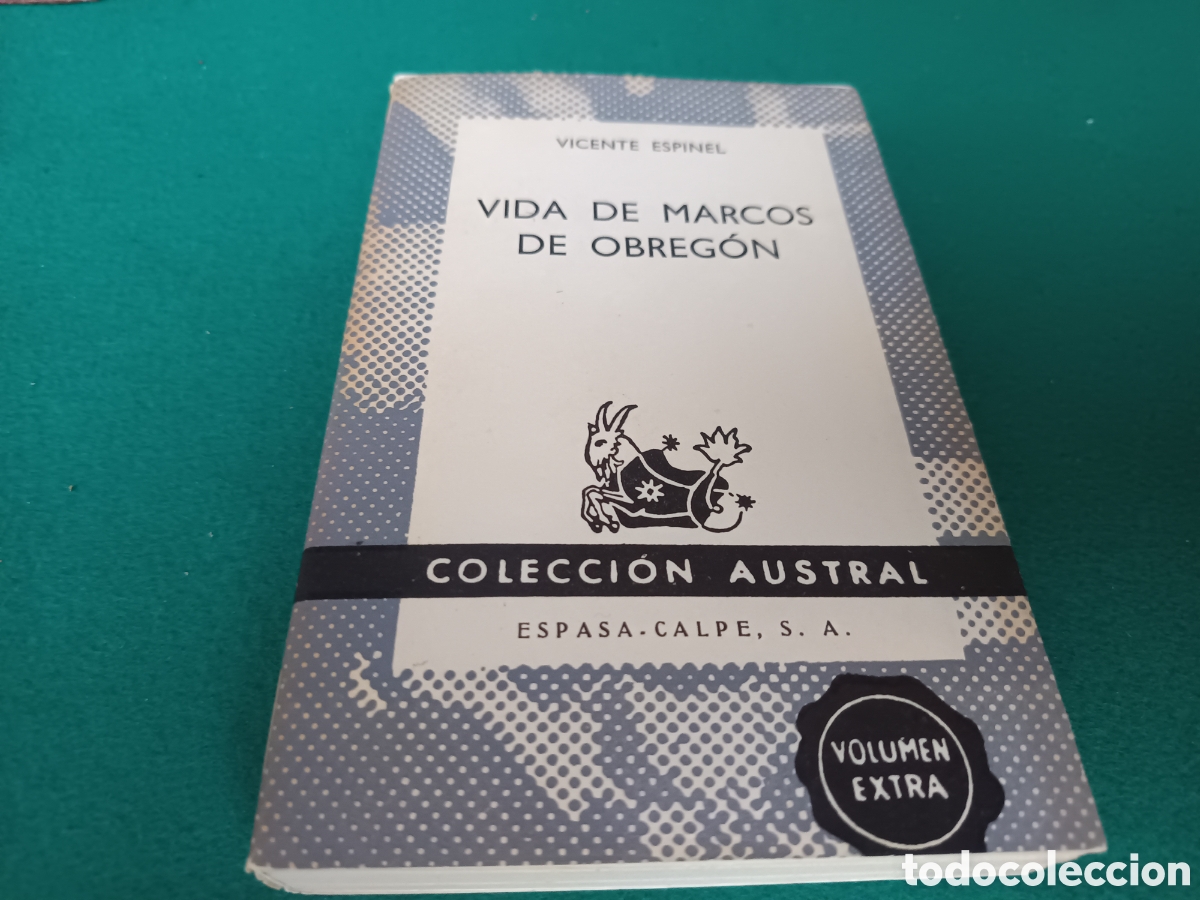 Libros de segunda mano: VIDA DE MARCO DE OBREG&Oacute;N - COLECCI&Oacute;N AUSTRAL