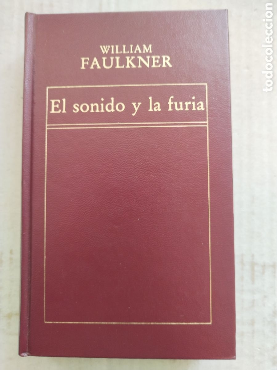 Libros de segunda mano: EL SONIDO Y LA FURIA/WILLIAM FAULKNER