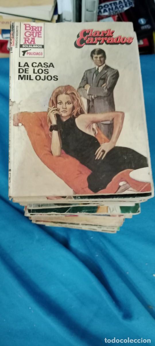 Libros de segunda mano: BRUGUERA SERVICIO SECRETO N&ordm; 1749 . CLARK CARRADOS - LA CASA DE LOS MIL OJOS LIBRO E-ARY