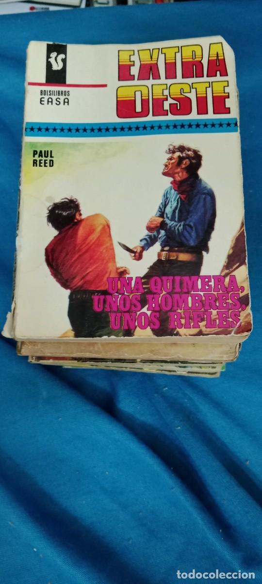 Libros de segunda mano: Bolsilibros pulp, Extra Oeste n 62: Una quimera, unos hombres, unos rifles - Paul Reed LIBRO E-ARY