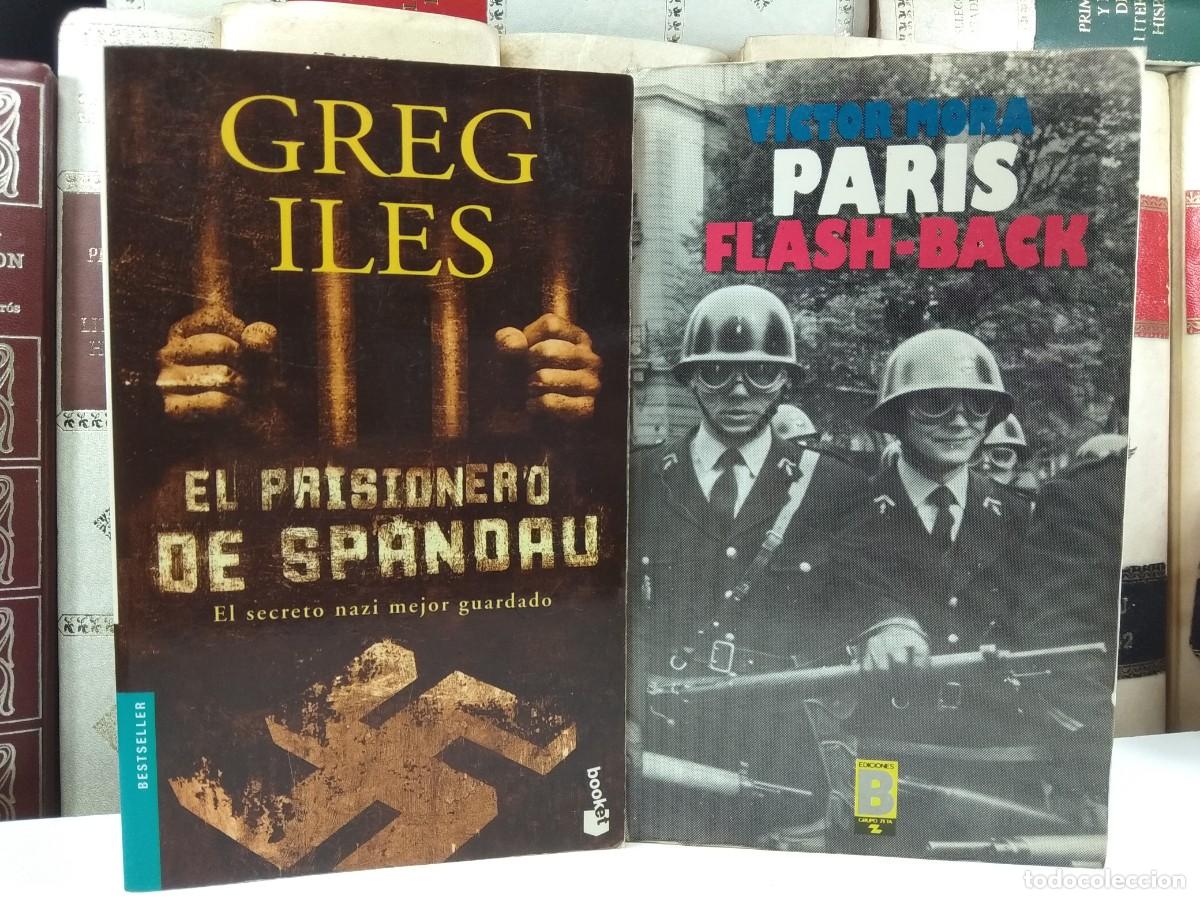 Libros de segunda mano: Lote 2 libros: EL PRISIONERO DE SPANDAU, EL SECRETO NAZI MEJOR GUARDADO / PAR&Iacute;S FLASH-BACK