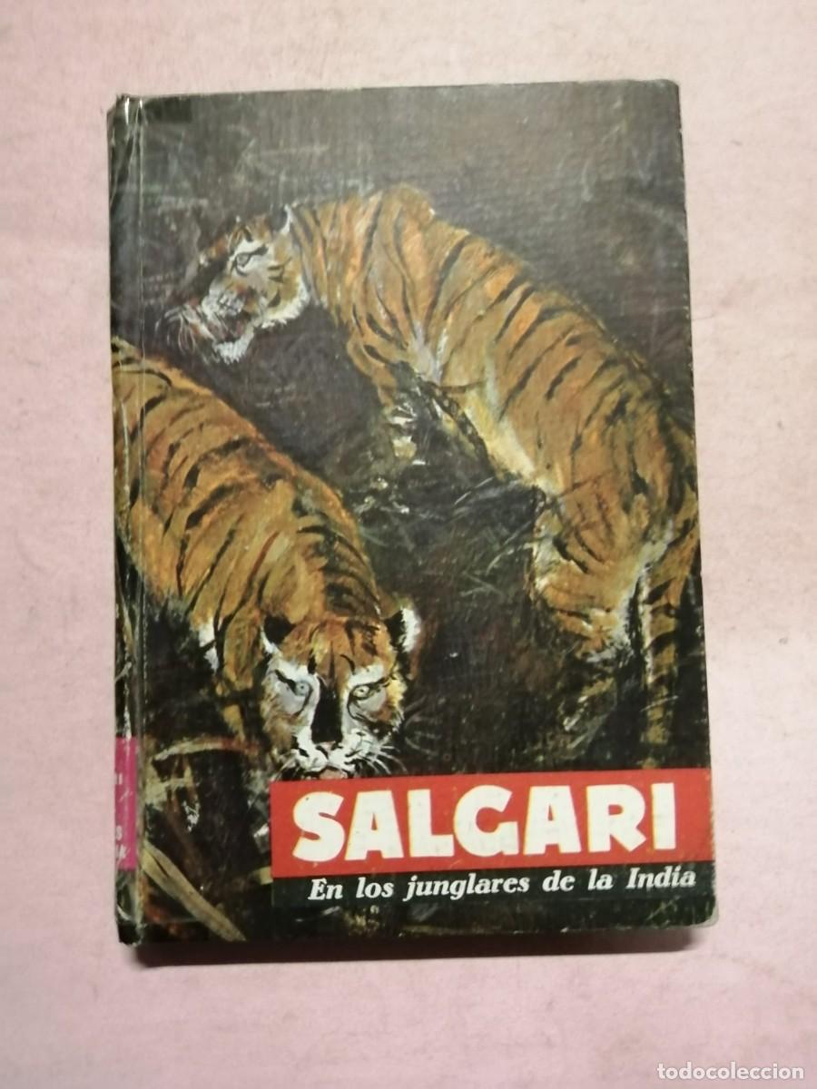 Libros de segunda mano: EN LOS JUNGLARES DE LA INDIA (EMILIO SALGARI)