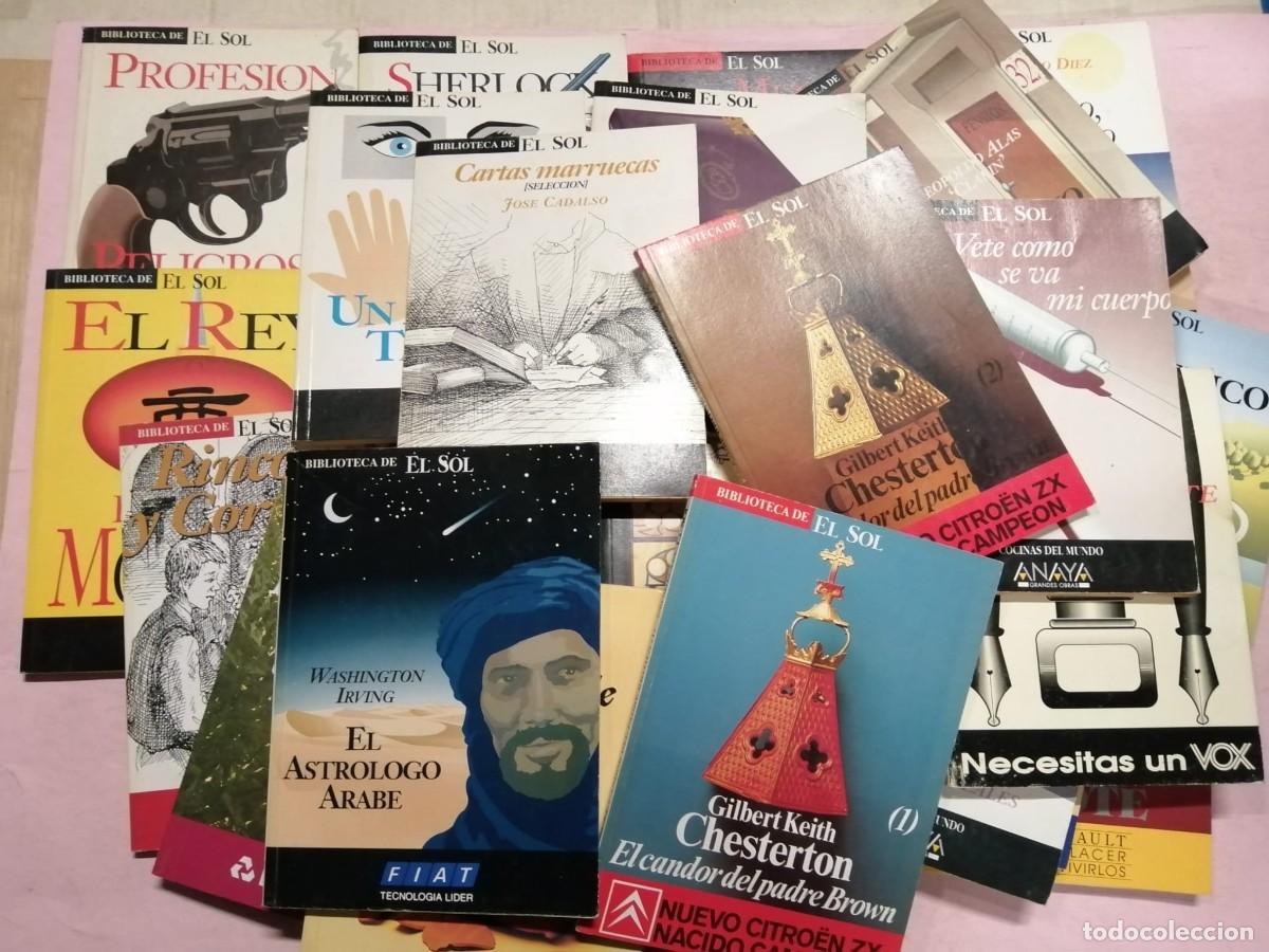 Libros de segunda mano: BIBLIOTECA EL SOL. 28 NOVELAS