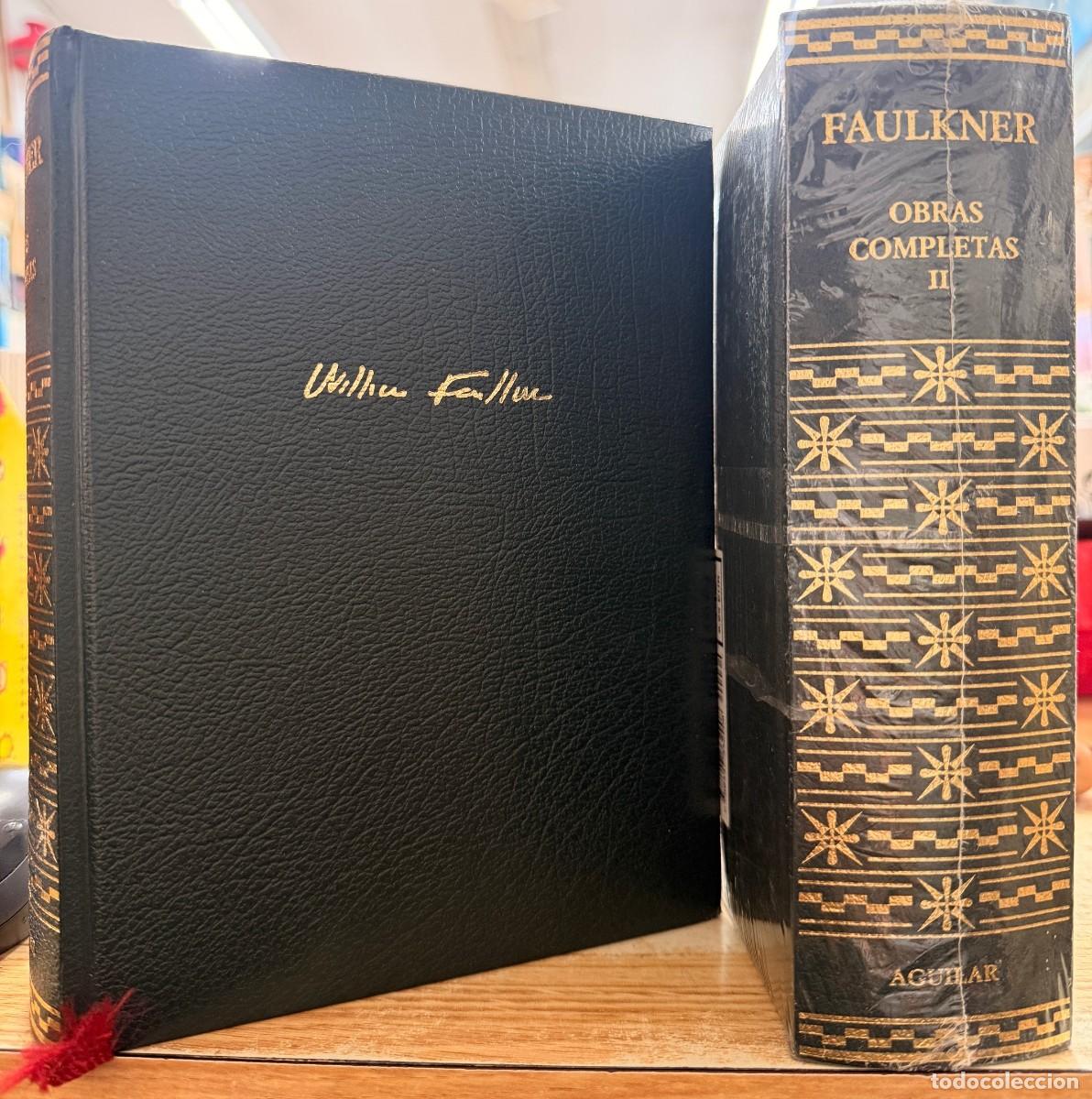 Libros de segunda mano: WILLIAM FAULKNER, OBRAS COMPLETAS (2 TOMOS). A-AGUI-1226