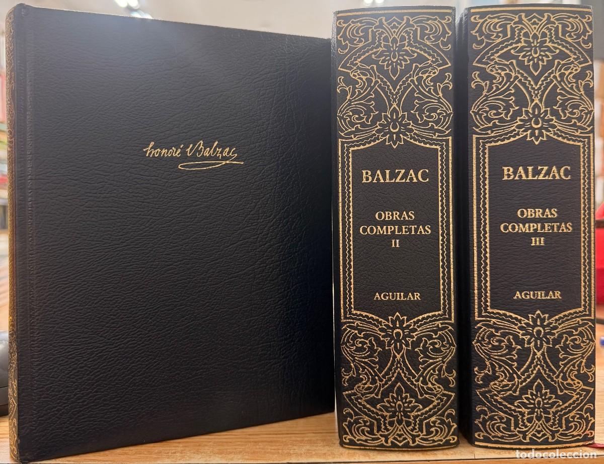 Libros de segunda mano: HONOR&Eacute; DE BALZAC, OBRAS COMPLETAS (3 TOMOS). A-AGUI-1235