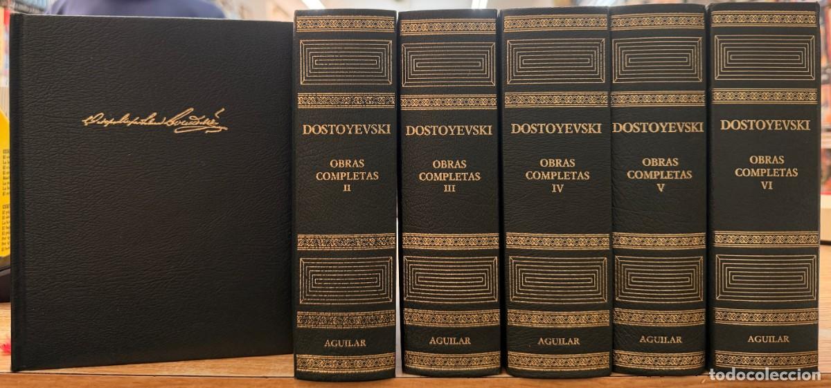 Libros de segunda mano: FIODOR DOSTOYEVSKI, OBRAS COMPLETAS (6 TOMOS). A-AGUI-1238