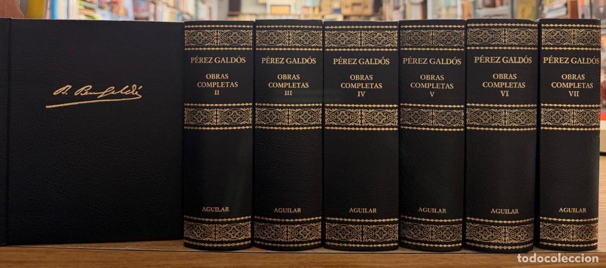 Libros de segunda mano: BENITO P&Eacute;REZ GALD&Oacute;S OBRAS COMPLETAS (7 TOMOS). A-AGUI-1250