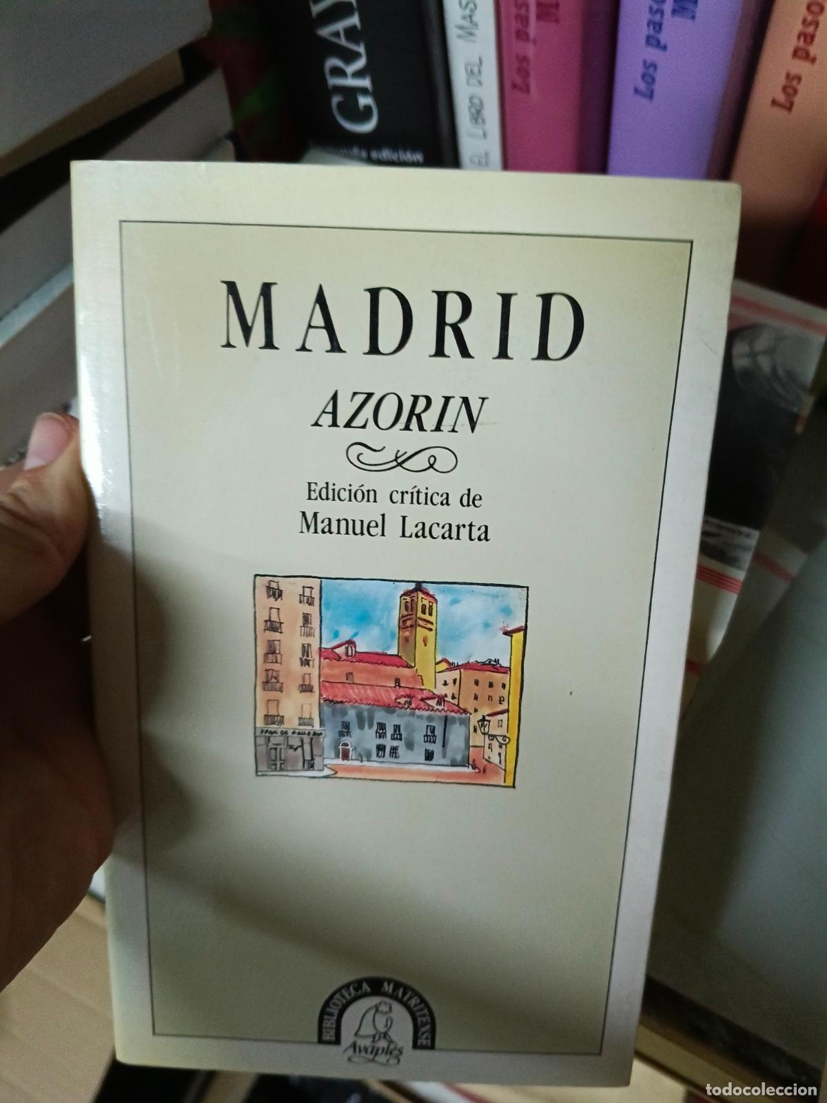 Libros de segunda mano: MADRID. AZORIN Edicion critica de manuel lacarta