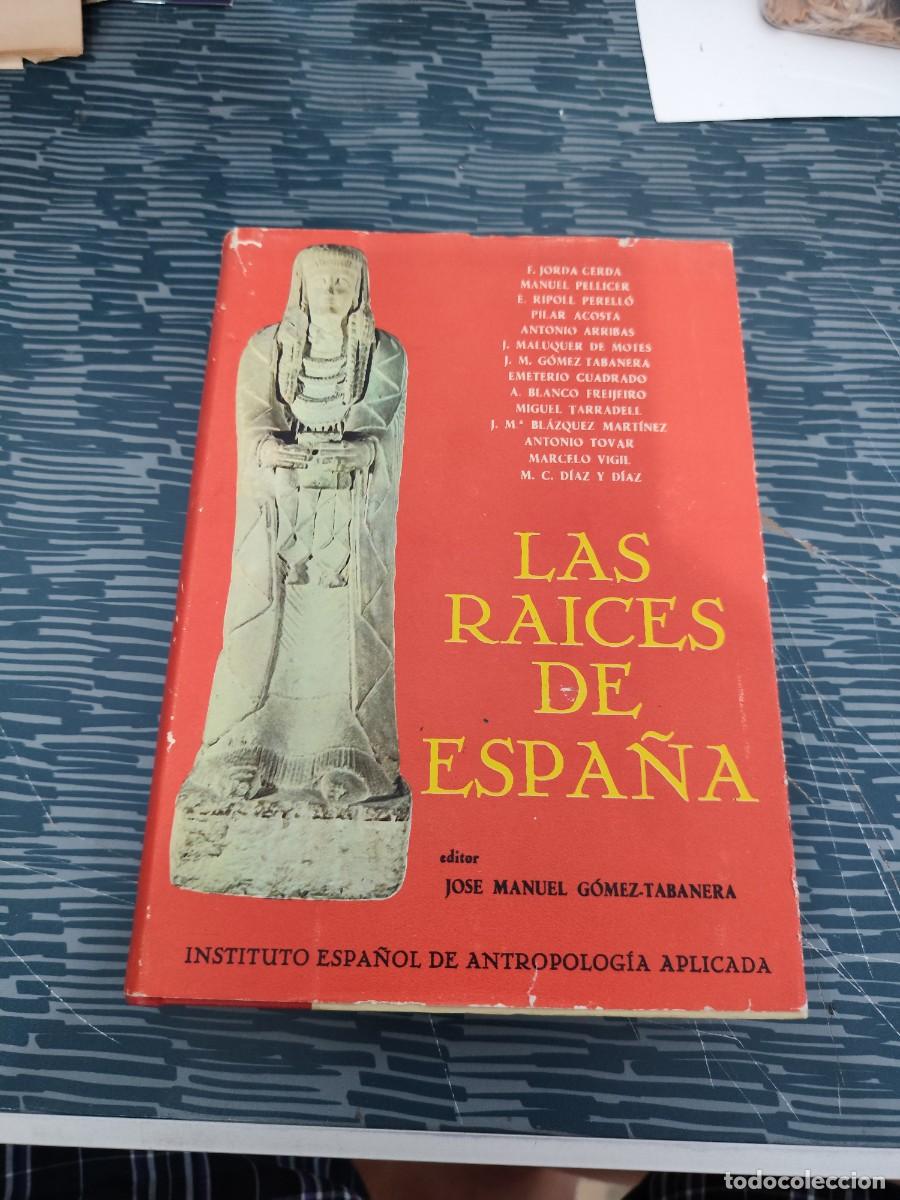 Libros de segunda mano: LAS RAICES DE ESPA&Ntilde;A, VARIOS AUTORES , MADRID,1967,476 P&Aacute;GINAS.