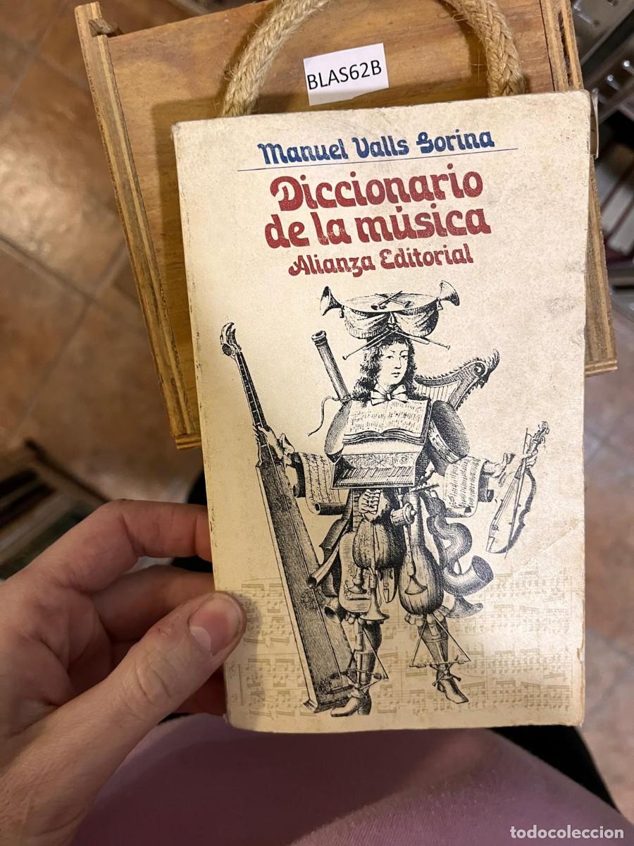 Libros de segunda mano: BLAS62B manuel Valls Borina Diccionario de la m&uacute;sica Alianza Editorial
