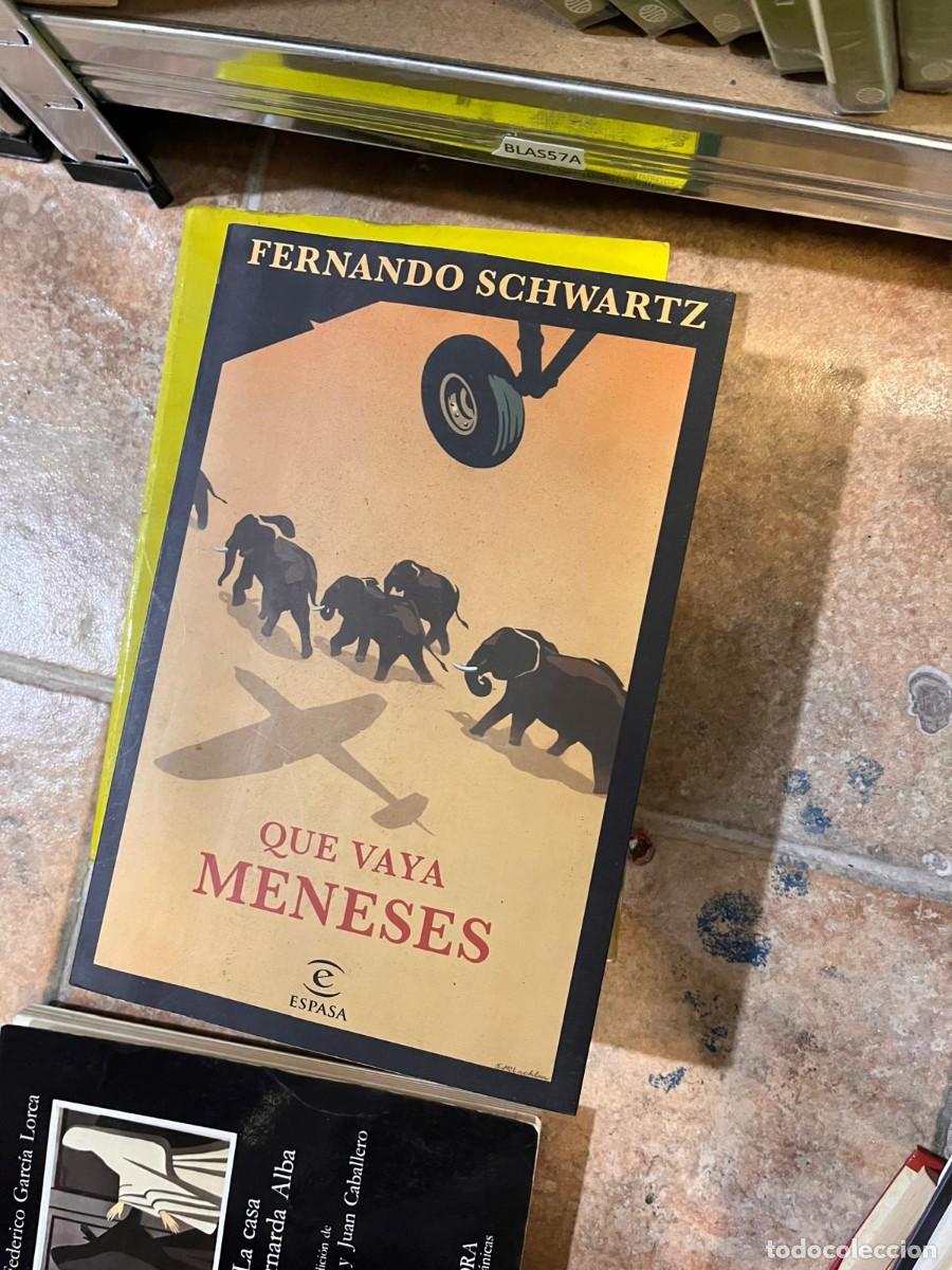 Libros de segunda mano: BLAS57A FERNANDO SCHWARTZ QUE VAYA MENESES