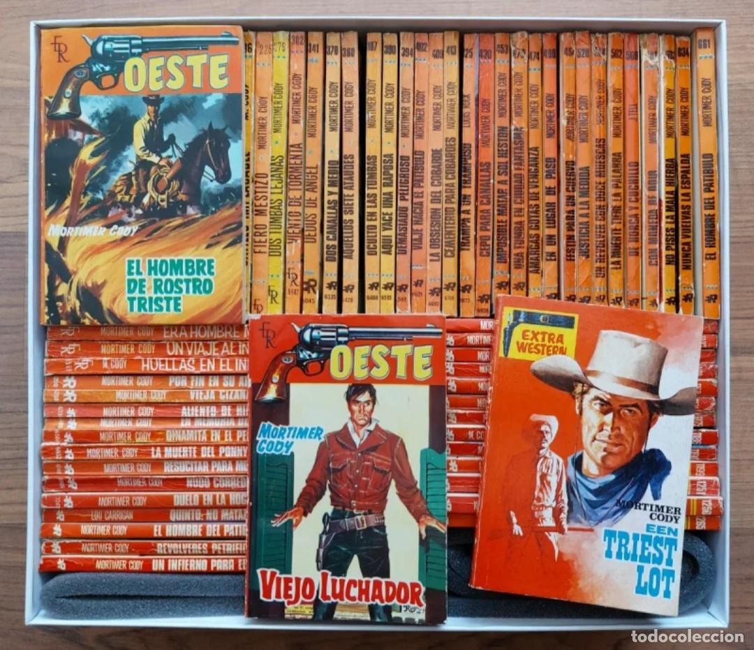 Libros de segunda mano: ROLLAN OESTE Y EXTRA OESTE - LOTE 72 NOVELAS ANTIGUAS-BOLSILIBROS-PULP (MUY BUEN ESTADO)