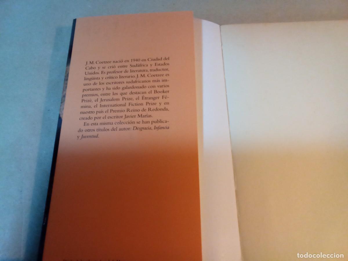 Libros de segunda mano: LA EDAD DE HIERRO DE J.M. COETZEE - Foto 2