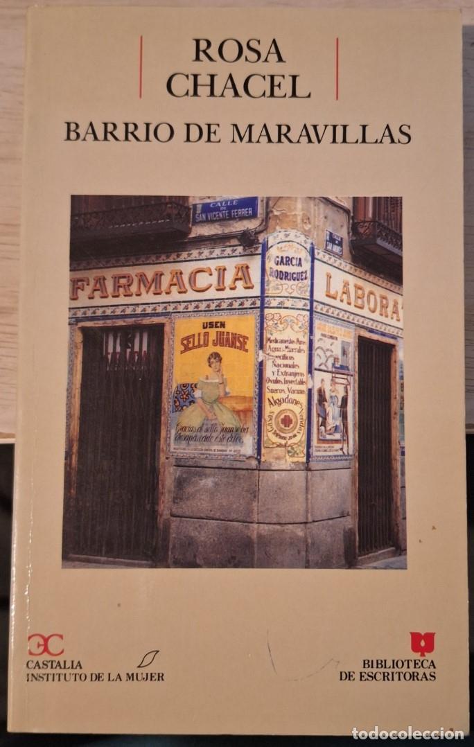 Gebrauchte B&uuml;cher: BARRIO DE LAS MARAVILLAS. - CHACEL, Rosa.