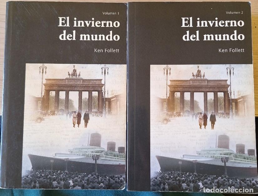 Livros em segunda m&atilde;o: EL INVIERNO DEL MUNDO. 2 TOMOS OBRA COMPLETA. - FOLLETT, Ken.