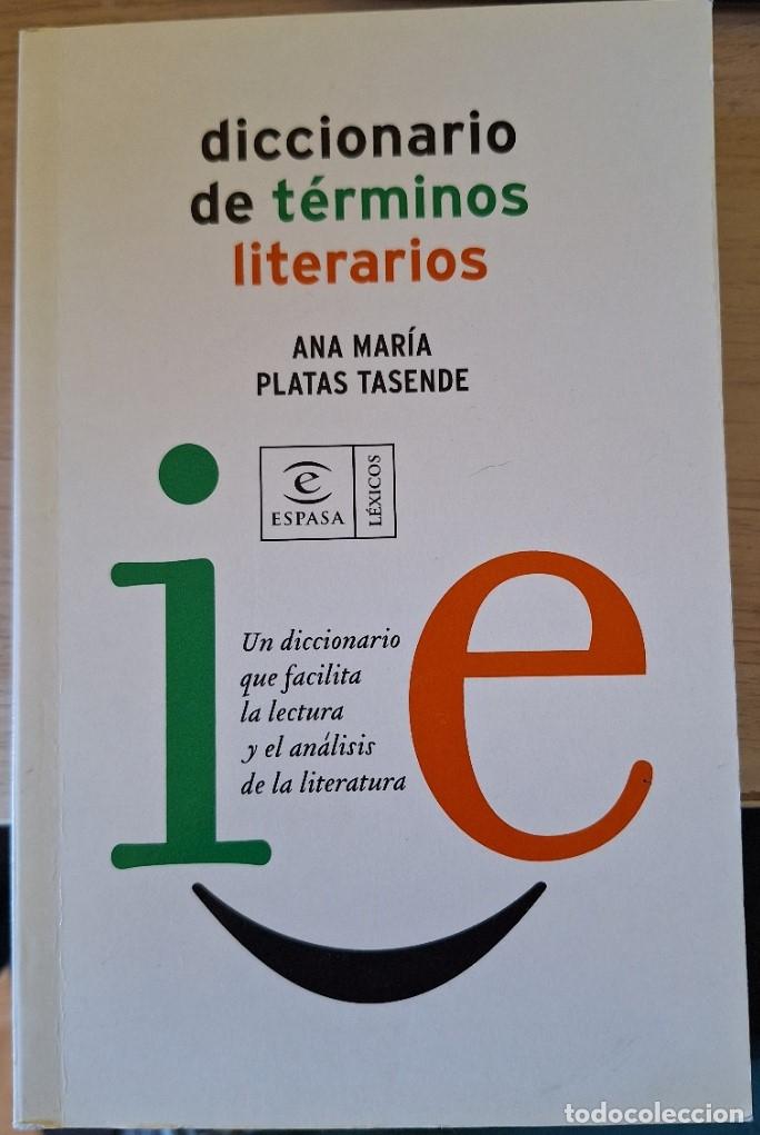 Livros em segunda m&atilde;o: DICCIONARIO DE TERMINOS LITERARIOS. - PLATAS TASENDE, Ana Maria.