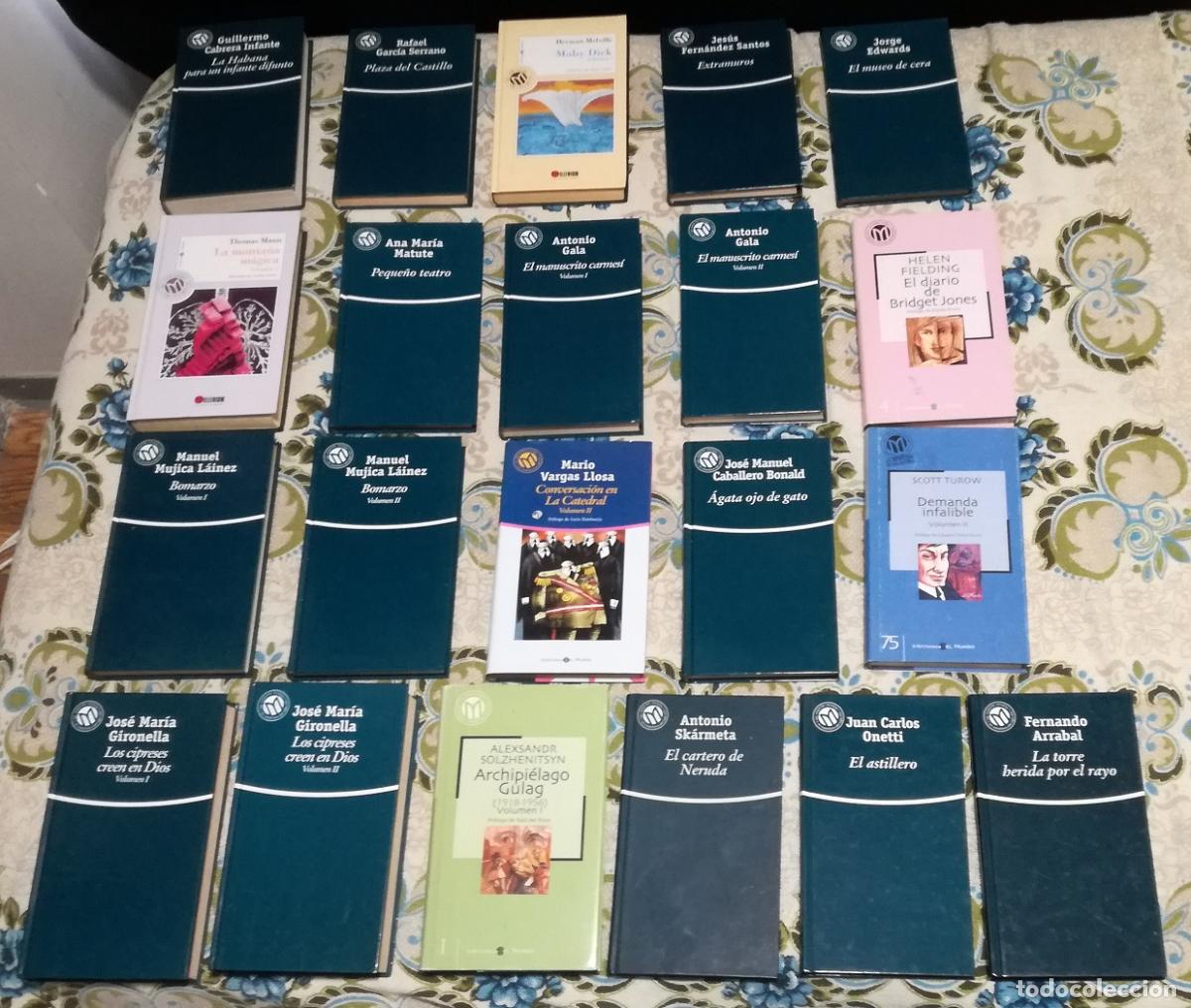 Libros de segunda mano: Lote de 21 libros de la colecci&oacute;n Las mejores noelas en castellano del siglo XX (Lote 74)