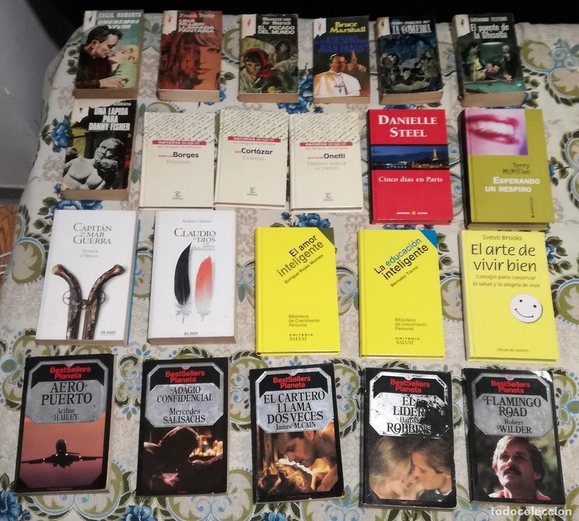 Libros de segunda mano: Lote de 22 libros variados (Lote 77)