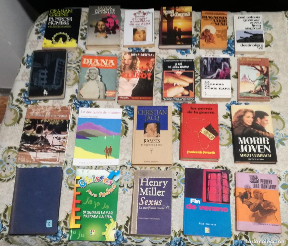 Libros de segunda mano: Lote de 22 libros variados (Lote 78)