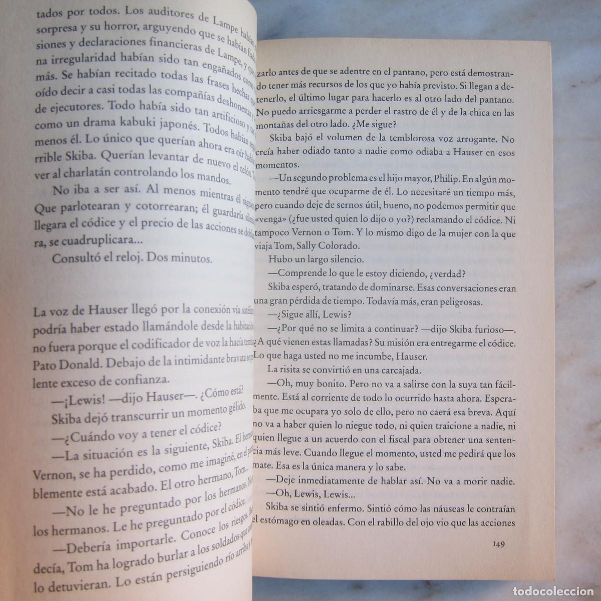 Libros de segunda mano: EL C&Oacute;DICE MAYA - DOUGLAS PRESTON (DEBOLSILLO) NOVELA - Foto 6