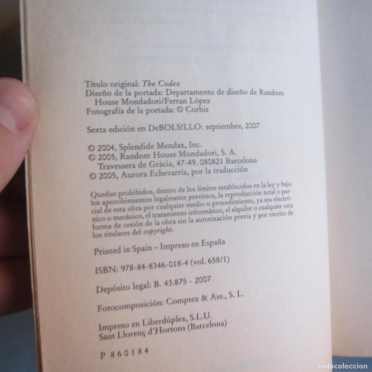 Libros de segunda mano: EL C&Oacute;DICE MAYA - DOUGLAS PRESTON (DEBOLSILLO) NOVELA - Foto 8