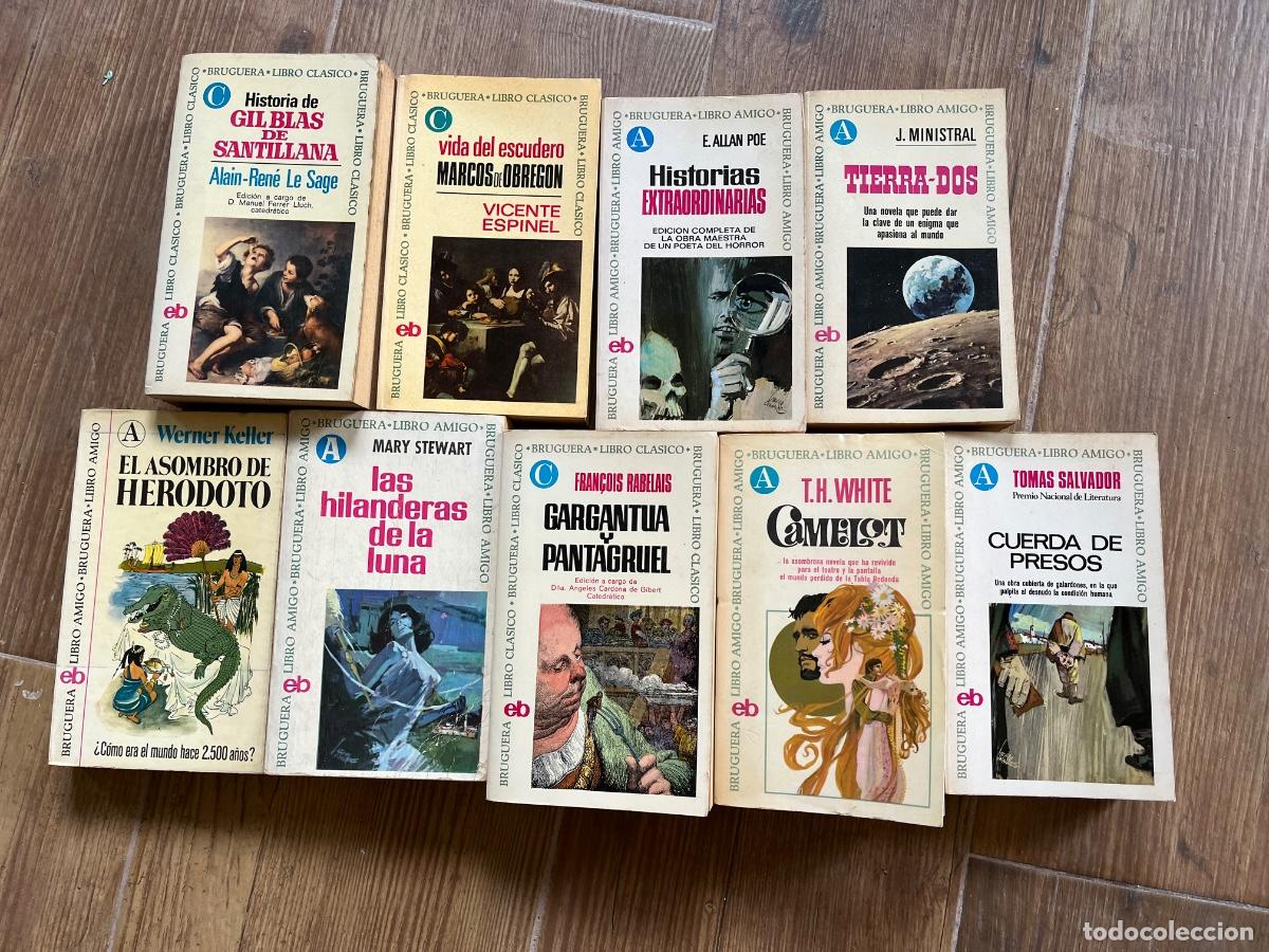 Libros de segunda mano: BRUGUERA LIBRO AMIGO - 9 tomos