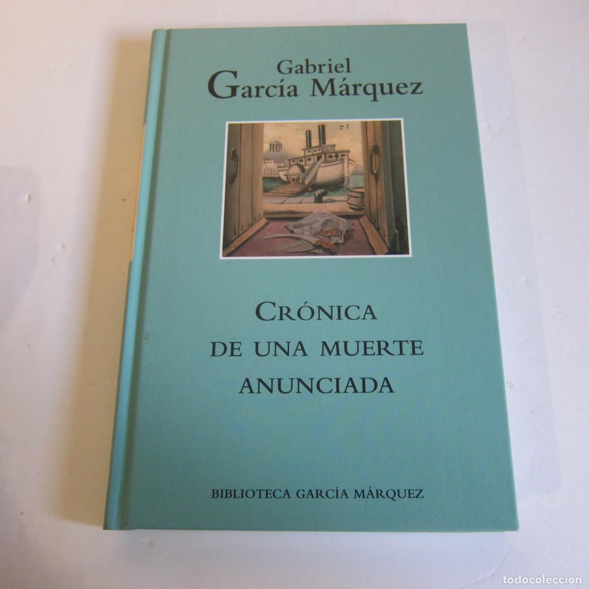 Libros de segunda mano: CR&Oacute;NICA DE UNA MUERTE ANUNCIADA - GABRIEL GARC&Iacute;A M&Aacute;RQUEZ (MONDADORI) NOVELA