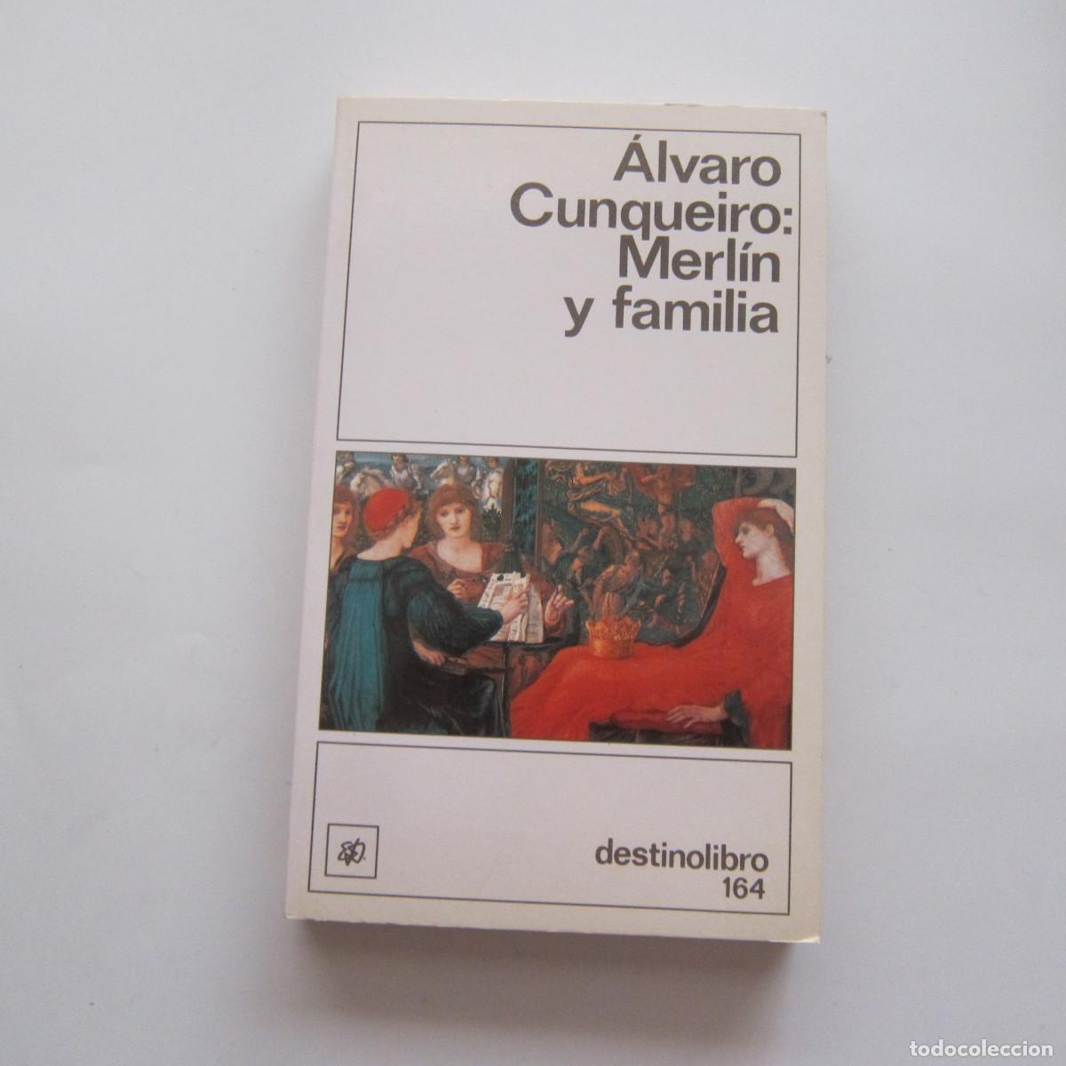 Libros de segunda mano: MERL&Iacute;N Y FAMILIA - ALVARO CUNQUEIRO (DESTINO) NOVELA