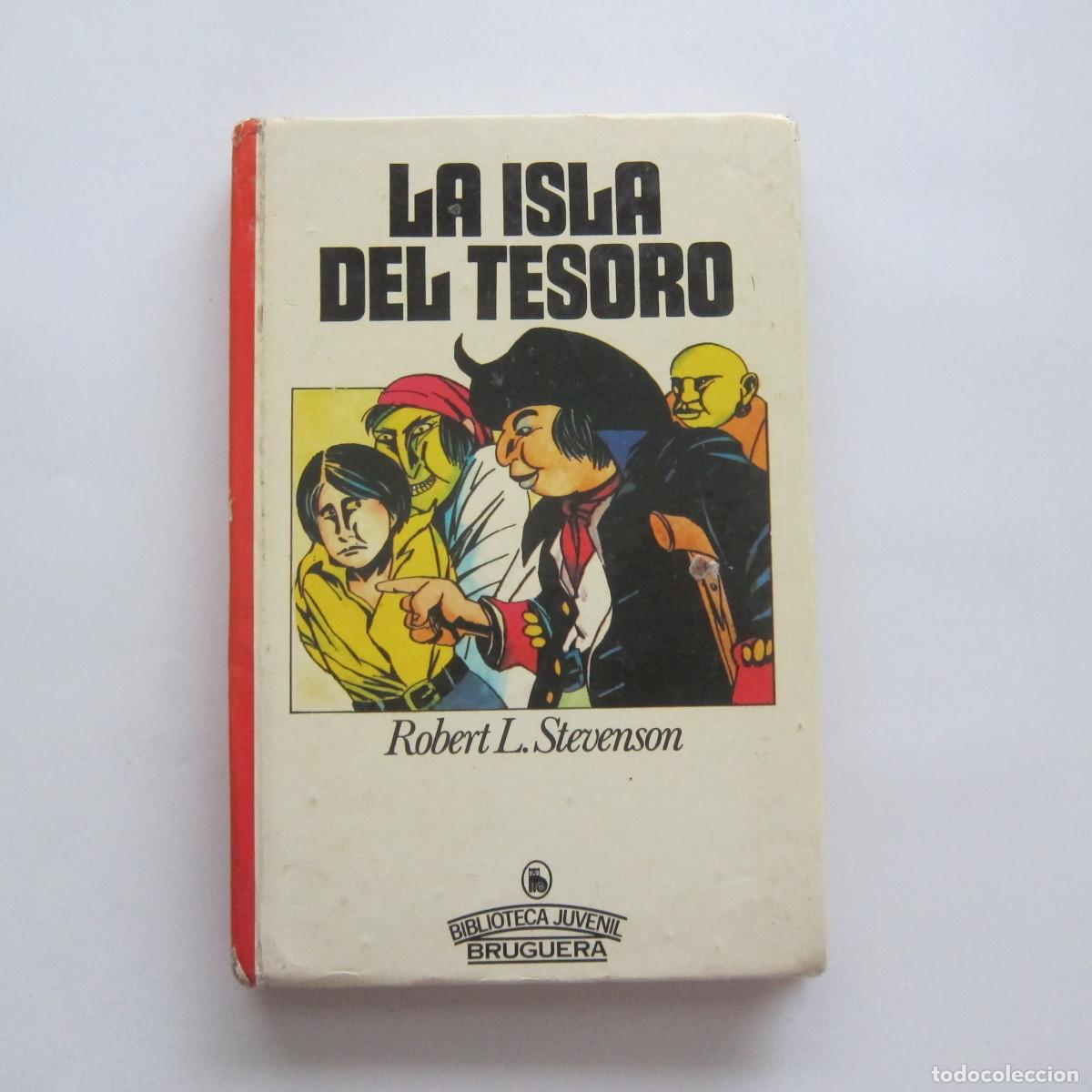 Libros de segunda mano: LA ISLA DEL TESORO - STEVENSON (BRUGUERA) NOVELA JUVENIL