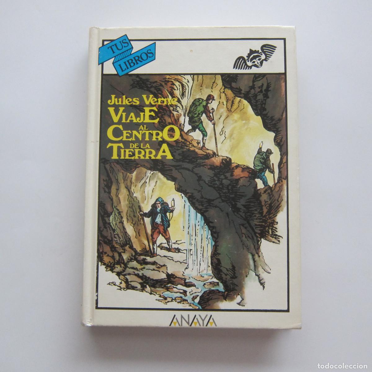 Libros de segunda mano: VIAJE AL CENTRO DE LA TIERRA - JULES VERNE (ANAYA) NOVELA