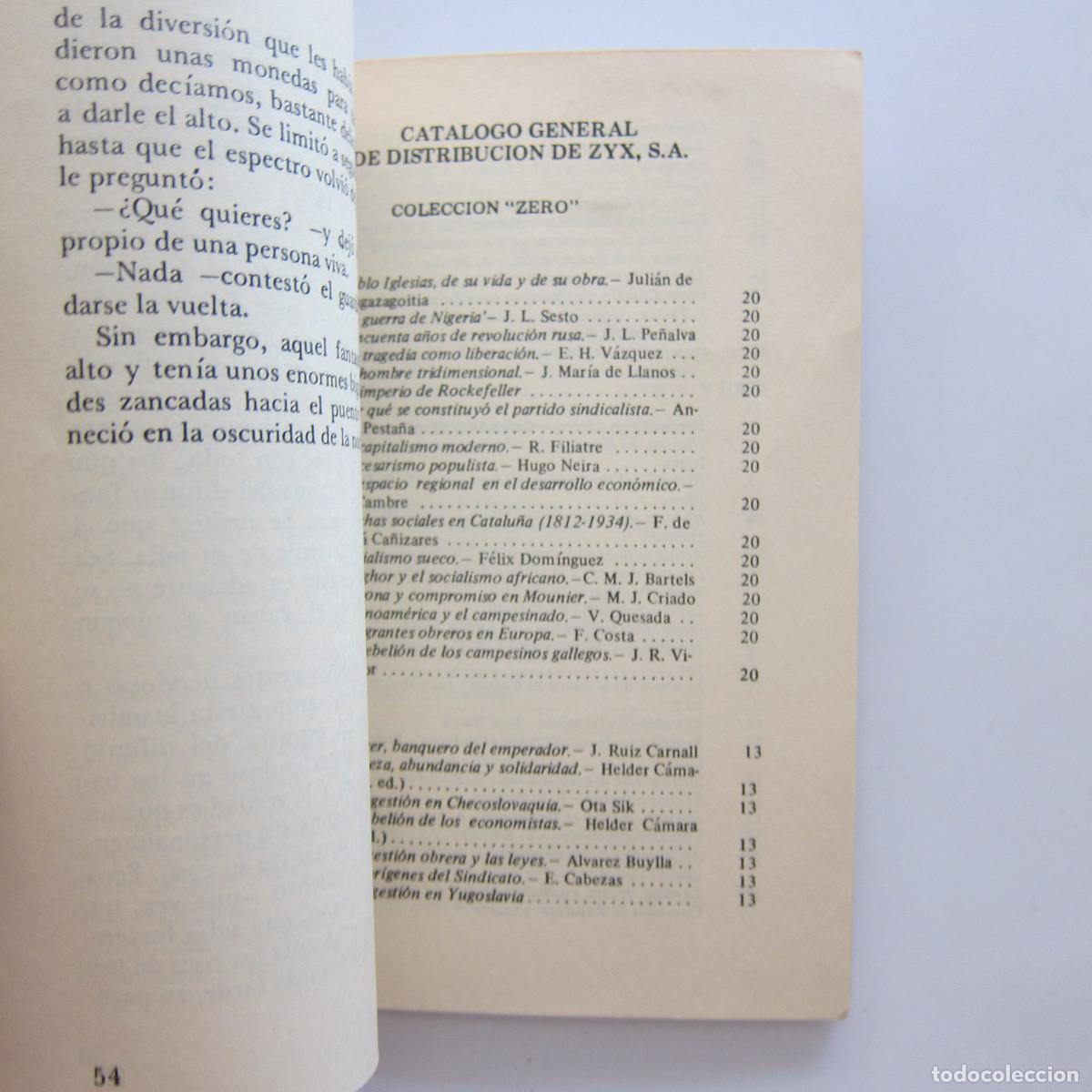 Libros de segunda mano: EL ABRIGO - GOGOL (ZERO) CUENTO - Foto 4