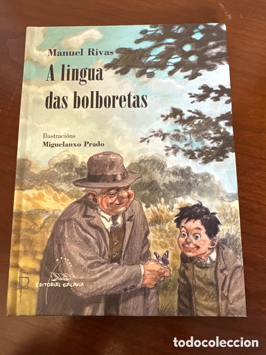 Libros de segunda mano: Manuel Rivas A LINGUA das BOLBORETAS Ilustraci&oacute;ns de Miguelanxo Prado 2005 GALAXIA