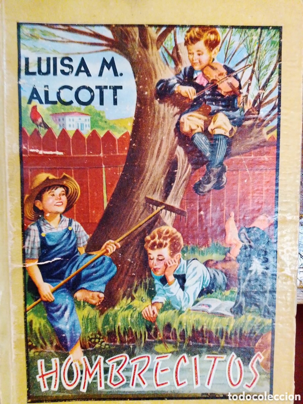 Libros de segunda mano: HOMBRECITOS. ALCOTT, LUISA M. EDITORIAL MOLINO. 1943