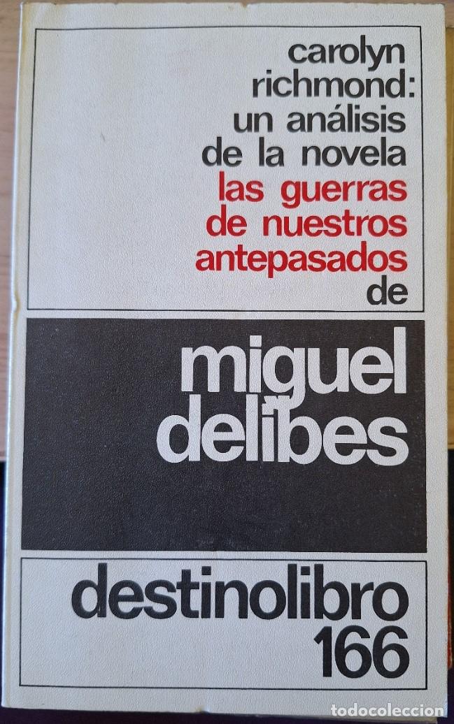 Libros de segunda mano: UN ANALISIS DE LA NOVELA, LAS GUERRAS DE NUESTROS ANTEPASADOS. - RICHMOND, Carolyn.