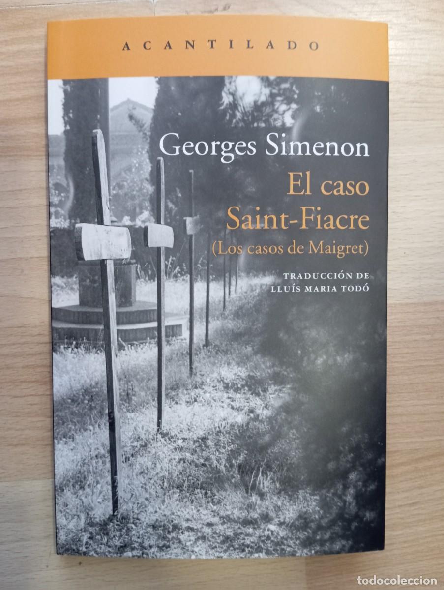 Libros de segunda mano: 'El caso Saint-Fiacre'. Georges Simenon.