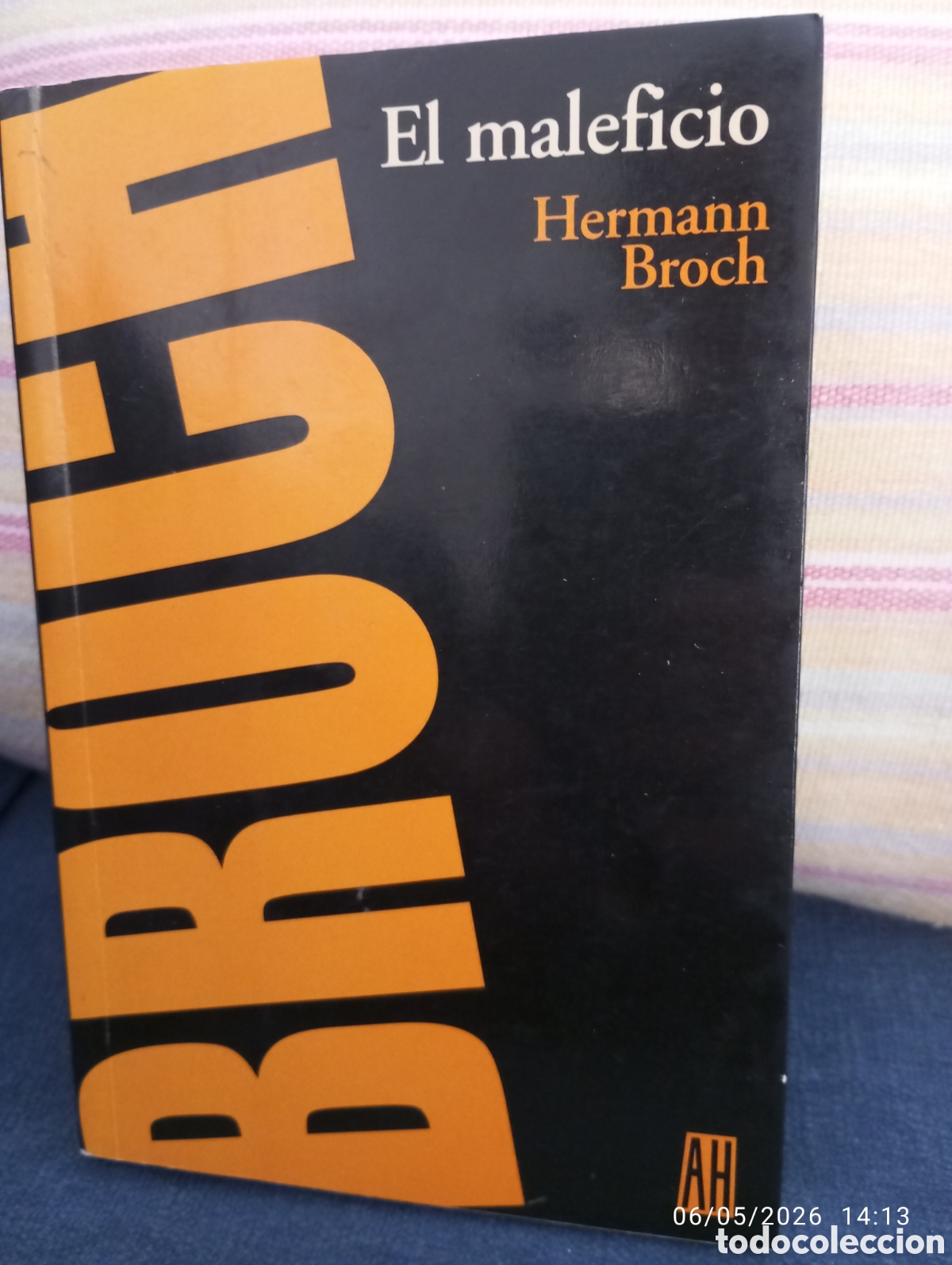 Hermann Broch .El maleficio . Adriana Hidalgo editora