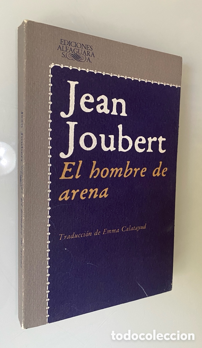 Libros de segunda mano: El hombre de arena - JOUBERT, Jean