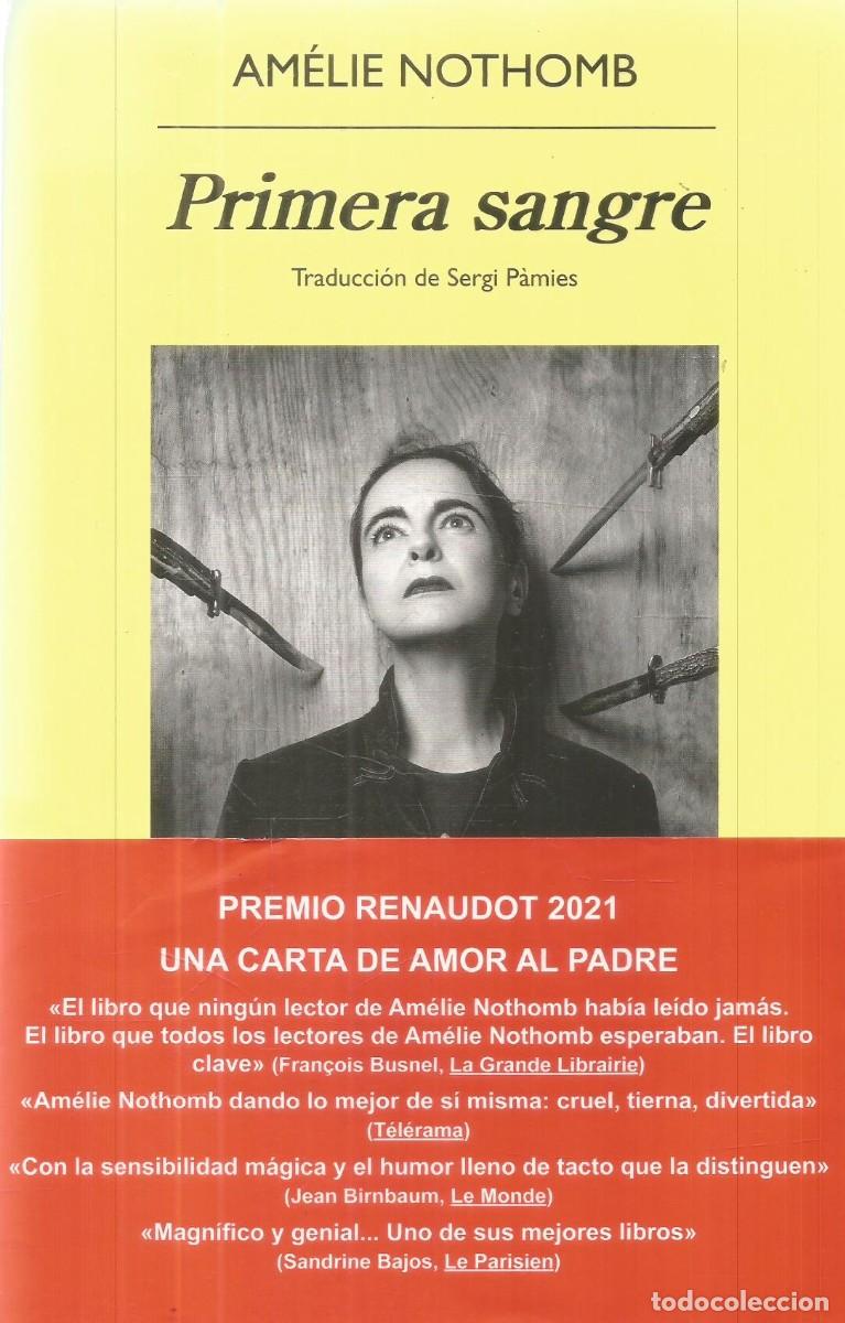 Libros de segunda mano: AMELIE NOTHOMB. PRIMERA SANGRE. ANAGRAMA. PRIMERA EDICION