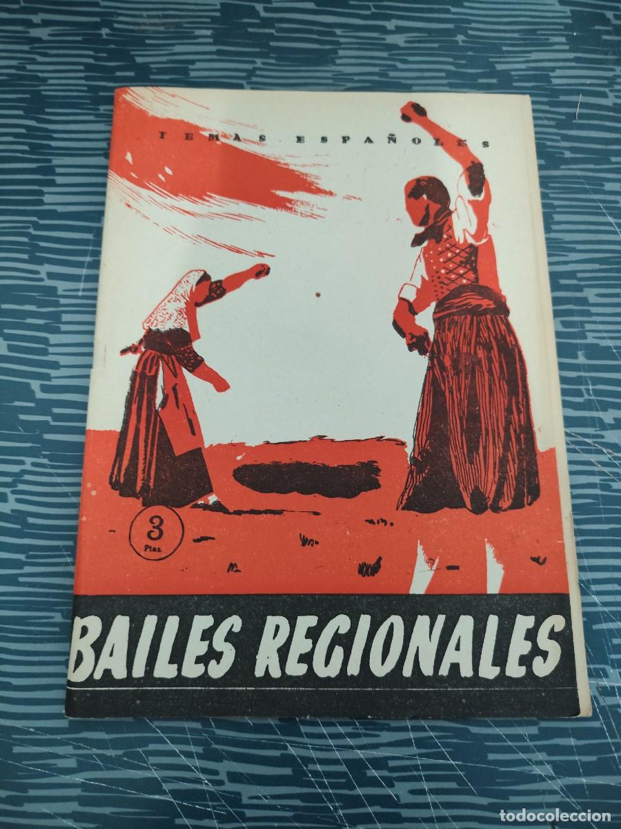 Libros de segunda mano: TEMAS ESPA&Ntilde;OLES,NUM. 147,BAILES REGIONALES,DIONISIO MANFREDI,1959,28 P&Aacute;GINAS.