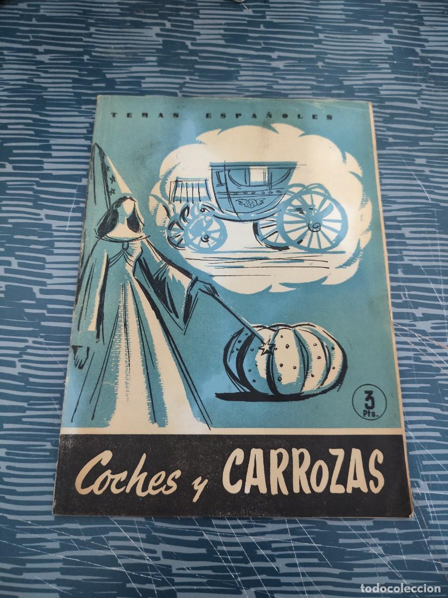 Libros de segunda mano: TEMAS ESPA&Ntilde;OLES,NUM.392,COCHES Y CARROZAS,1959,28 P&Aacute;GINAS.