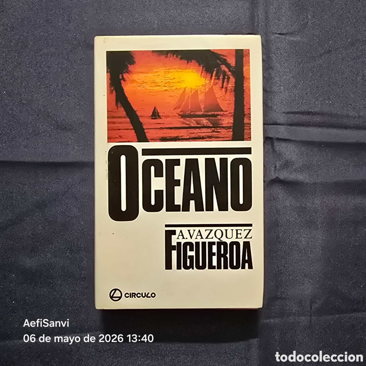 Libros de segunda mano: OCEANO (ALBERTO V&Aacute;ZQUEZ-FIGUEROA) (C&Iacute;RCULO DE LECTORES)