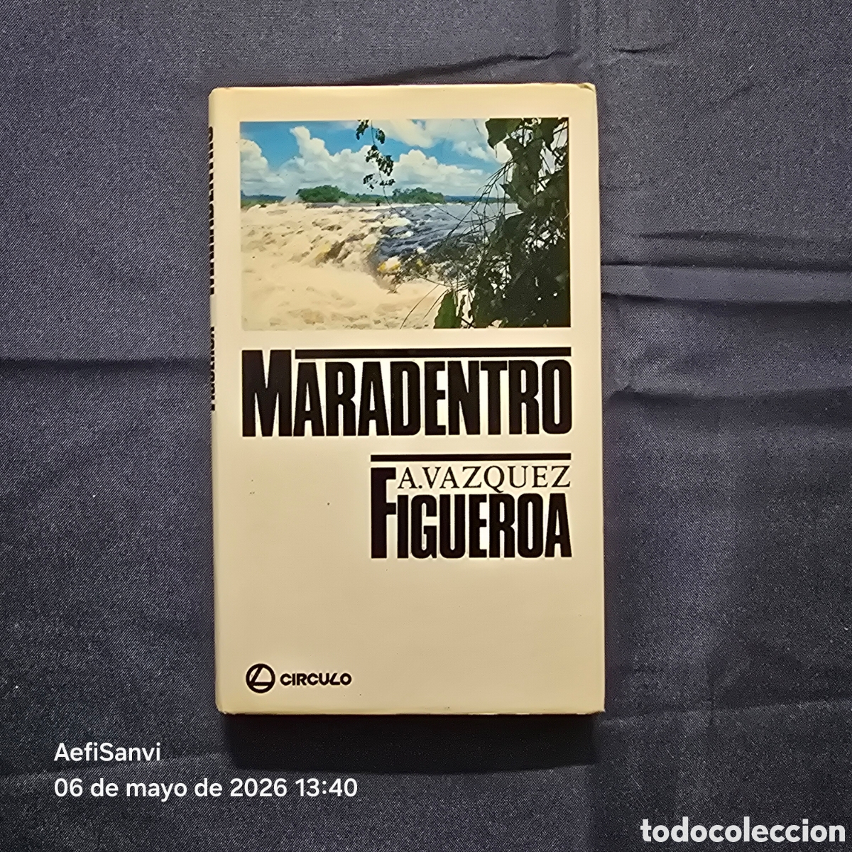 Libros de segunda mano: MARADENTRO (ALBERTO V&Aacute;ZQUEZ-FIGUEROA) (C&Iacute;RCULO DE LECTORES)