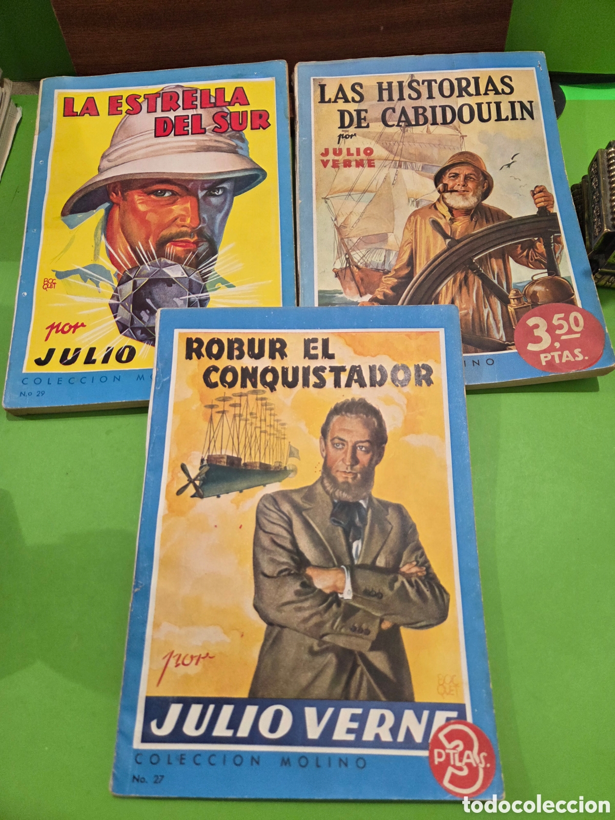 Libros de segunda mano: ANTIGUAS NOVELAS...&rdquo;&rdquo;COLECCI&Oacute;N MOLINO&rdquo;&rdquo;...3 EJEMPLARES. ..